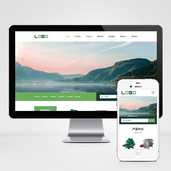 web001,环保设备网站模板,响应式水处理设备网站模板